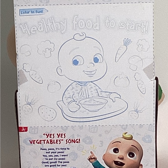 CoComelon Snack Time Doll - Green and Red - Picture 7 of 8